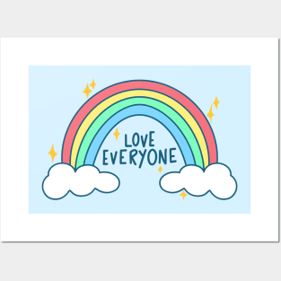 Love Everyone Posters and Art